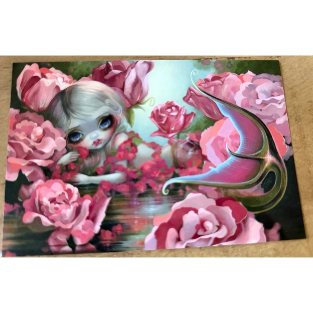 2026 Jasmine Becket-Griffith Art Mermaid Postcard 4" x 6" Fantasy